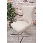 Kılıfteks Kelebek Sandalye Kılıfı - 50 x 55 cm - Sütlü Kahve
