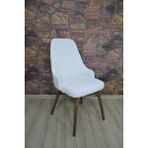 Kılıfteks Kollu Pıtı Kare Sandalye Kılıf - 45 x 55 cm - Beyaz