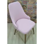 Kılıfteks Kollu Sandalye Kılıfı Lakos Kumaş - 46 x 46 cm - Pembe