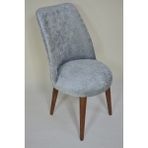 Kılıfteks Redro Kadife Gri Sandalye Kılıfı - 40 x 48 cm