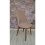 Kılıfteks Redro Pıtıkare Sandalye Kılıfı Koyu Kahve - 40 x 48 cm