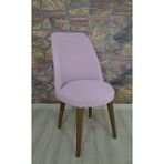 Kılıfteks Redro Pıtıkare Sandalye Kılıfı Pembe - 40 x 48 cm