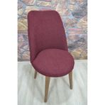 Kılıfteks Retro Sandalye Kılıfı Pıtı Kare - Bordo
