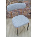 Kılıfteks Teddy Sandalye Kılıfı Jakar - 46 x 56 cm - Gri