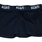Kilikiti Çocuk Tenis Eteği Siyah
