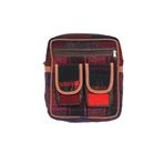 Kilim Desenli Çift Gözlü Çanta