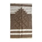 KİLİM DÜNYASI El Dokuma Siirt Tiftik Seccadesi 80x118 Cm KLMDNYSlajflı