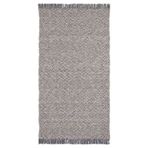 Kilim ,Halı, Siyah-Natürel 80x150 cm IKEA Yıkanır Halı %100 pamuk