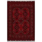 Kilim Home Mars 2168 Bordo Tonlarında Geleneksel Klasik Yıkanabilen Dekoratif Halı - Kırmızı - 160 x 230 cm