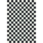 kilim home Mars Halı Dama Desenli Krem Siyah Salon Halısı Mutfak Halısı Yolluk Otantik Halı Mars 229