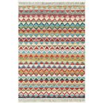 kilim home Multy Tonlarında Baklava Antika Desenli Dekoratif Pamuk Dokuma Cotton Kilim 3569