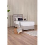 Kilim Mobilya Bamboo Sleepy Sandıklı Baza Başlık Seti Bej (Yatak Dahil Değildir) 90X190