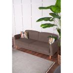 Kilim Mobilya Bohem's Koltuk Üç Kişilik Koltuk Kahverengi