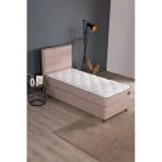 Kilim Mobilya Hilton Ortopedik Paket Yaylı Yatak Vizon (Baza Ve Başlık Dahil Değildir) 90X190