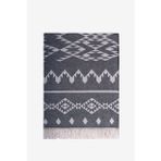 Kilim Pamuk Peştamal Siyah 90x160 - Keseli