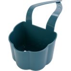 Kilinmoli Ev Için Portatif Asılı Drenaj Rafı, Çanta Sepeti, Banyo Depolama Araçları, Lavabo Tutucu, Lavabo Organizatörü, Mutfak ve Banyo Eşyaları (Yurt Dışından) - Üç seçenek vardır - Mavi Desenli