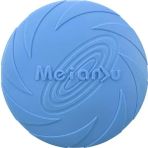 Kilinmoli Isırmaya Dayanıklı Silikon Frisbeed Oyuncaklar Köpek Için Çok Fonksiyonlu Pet Köpek Eğitim Oyuncakları Uçan Disk Interaktif Oyun Pet Suppl (Yurt Dışından) - Mavi