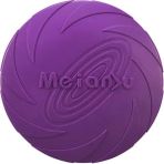 Kilinmoli Isırmaya Dayanıklı Silikon Frisbeed Oyuncaklar Köpek Için Çok Fonksiyonlu Pet Köpek Eğitim Oyuncakları Uçan Disk Interaktif Oyun Pet Suppl (Yurt Dışından) - Mor