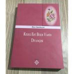 Kilisli Ebu Bekir Vahid Divançesi - İmzalı - (Sahafiye Kitap)