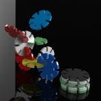 Kilitlenebilir Poker Fişleri (Plastik Aparattır!!!)