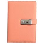 Kilitli Ajanda Günlük Not Defteri Notebook Pembe Ithal Ürün - 1 Adet
