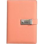 Kilitli Ajanda Günlük Not Defteri Notebook Pembe İthal Ürün Pembe