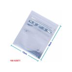 Kilitli Antistatik Poşet 13x18cm 100 Adet Şeffaf Su Toz Geçirmez Koruyucu Esd Metalize Torba