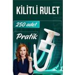 Kilitli Perde Düğmesi Perde Ruleti Perde Düğmesi 250 Adet
