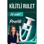 Kilitli Perde Düğmesi Perde Ruleti Perde Düğmesi 36 Adet 716103