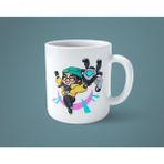 Killjoy Alarm Botu Kahve Kupası - Beyaz - 199 ml