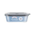 Kilner Fresh Storage 0,63 litre | hava geçirmez saklama kabı, borosilikat cam | mikrodalga fırına uygun | sızdırmaz kapak, vakum contalı | gıda saklama kutusu | istiflenebilir