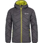Kilpi Çocuk Unisex Kayak Montu 134 - Koyu Gri