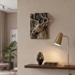 Kimberley 772 Noble Deer Kabartmalı Geyik Duvar Pano Tablo Modern Dekoratif Obje Duvar Dekorasyonu