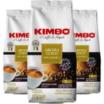 Kimbo Aroma Gold %100 Arabica Çekirdek Kahve (250 Gr) (3'lü Set) - 3 Adet