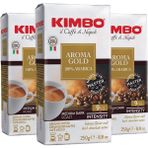 Kimbo Aroma Gold %100 Arabica Filtre Kahve (250 Gr) (3'lü Set) - 3 Adet