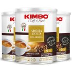 Kimbo Aroma Gold %100 Arabica Filtre Kahve Teneke Kutu (250 Gr) (3'lü Set) - 3 Adet