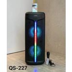 Kimiso QS-227 Çift 8 inç Led Ekranlı Taşınabilir BT Hoparlör