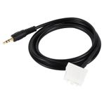 KIMISS 3/6 Için 3,5 MmSes Girişi Adaptör Kablosu, 3,5 Mm cihazı Ve araç Stereo Sistemini Bağlayın, Yüksek çözünürlüklü Ses, Dayanıklı Ve Sabit