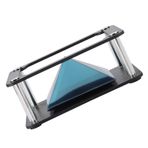 KIMISS 3D Holografik Akıllı Telefon Ekran Standı Projektör, 3,5-6 inç Hologram Braketi, Net 360 Derece Görüntüler Oluşturmak Için, Yüksek Güvenilirlik, Evrensel