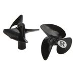KIMISS Helices 2 Adet Plastik RC Pervane Bıçağı, V500.11 Isı Yalıtımlı Pervane Bıçağı, Için, Güvenli Çalışma RC Balıkçı Teknesi Aksesuarları - Pro Uzaktan Balıkçı Teknesi İçin