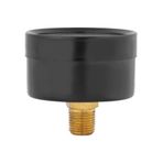 KIMISS Mini Basınç Göstergesi - Yakıt, Hava, Yağ, Su Için Çok Yönlü - 1/8 NPT Dişli 0-160psi/0-10bar