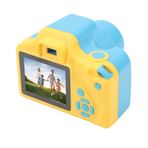 KIMISS Mini Taşınabilir Dijital Kamera Oyuncak, 2 inç HD 1080P ekranlı, 5M CMOS Sensörlü Ve Mikrofonlu Küçük Çocuk Selfie Video Kamerası (BLUE)