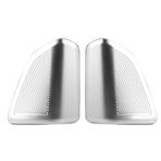KIMISS Stereo hoparlör kapağı, 1 çift araba kapısı stereo ses hoparlör dekorasyon kaplama x5 x6 f15 f16 2014-2018 için