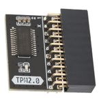 KIMISS Tpm Modülü Tpm 2.0 Şifreleme Güvenlik Modülü Pcb Tpm 2.0 Şifreleme Güvenlik Modülü 20Pin 2 10P Bağımsız Kripto İşlemci Tpm 2.0 Modülü Için Için