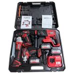 Kimmeer Plus 4'lü Set Şarjlı Delici Kırıcı Hilti 2-26 - 125MM Şarjlı Taşlama - 450NM Şarjlı Somun