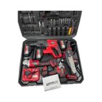 Kımmeer Plus Profesyonel 5'li Akülü Takım Seti - Matkap, Hilti, Taşlama, Somun Sıkma ve Mini Testere