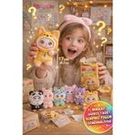 Kimmon Mimon Wilderness Dreams Peluş Blind Box Sürpriz Koleksiyon Anahtarlık 17 cm Figür Oyuncak