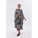 Kimono Pareo - Tesettür Pareo - Bodrum Model 240X135 cm - Standart - Desenli