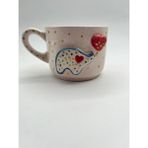 Kimya Ceramics Handmade Seramik Kupa Bardak(Filli) - 1 Adet - 250 ml