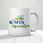 Kimya Öğretmenlerine Özel Öğretmenler Günü Hediyelik Baskılı Kupa